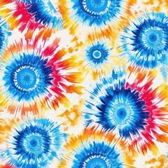  Tie-dye seamless repeat pattern [Generative AI]