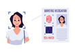 © sabelskaya - Biometrics recognition system, facial scanning. Flat style vector illustration