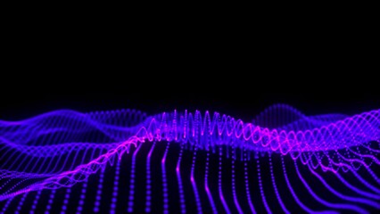 Aufkleber - Blue colour .beutiful wave abstract background,