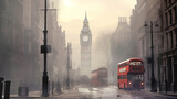 Fototapeta Do przedpokoju - Big Ben, the Palace of Westminster in London, UK, Photo