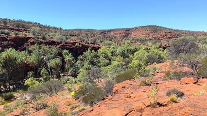 Canvas Print - Absolute outback of the Northern Territory, Australia