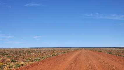 Poster - Along the Oodnadatta track in South Australia