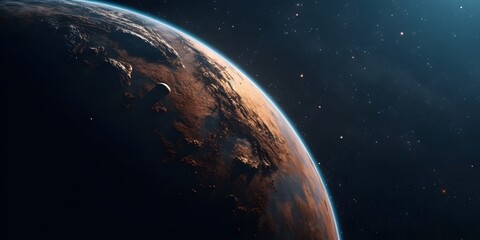 Wall Mural - earth in space