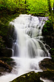 Fototapeta Krajobraz - Waterfall at Crabtree Falls, Virginia