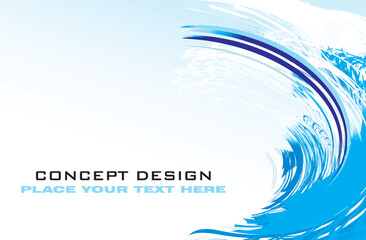 Poster - An asbstract Business card template