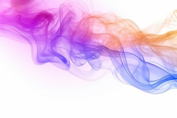 Poster - abstract colorful smoke