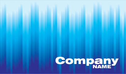 Wall Mural - Blue lines Business company card background