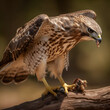 © James - Bird of prey eats