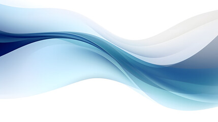 Wall Mural - Digital technology blue and white curve lines abstract graphic poster web page PPT background with generative