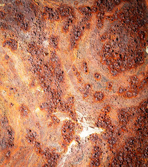 Wall Mural - Rusty metal background or texture. Old rusty metal background or texture