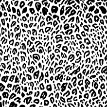 Abstract Leopard Animal Skin Pattern. Tiger Texture Background For Fabric Design Pattern And Decoration