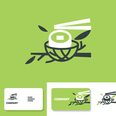 Poster - Sushi Nest Logo