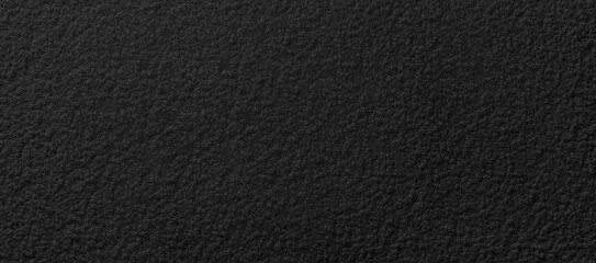 Canvas Print - smooth black plastic porous grainy pattern surface for background