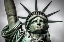 Liberty Statue Art Ny. Generate Ai