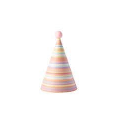 Wall Mural - party hat cutout, png file.