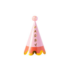 Wall Mural - party hat cutout, png file.