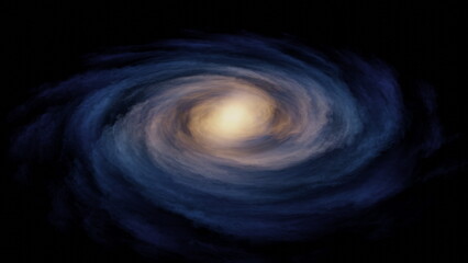 Wall Mural - universe space scene with planets, stars and galaxies, nebula. panorama. template banner. 3d render