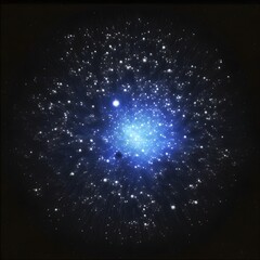 Wall Mural - background with stars in the sky