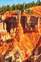 Wall Mural - The hoodoo is Thor's Hammer.