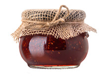 Jam In A Jar Tied With A Rope