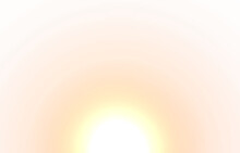 Transparent Glowing Sun Special Lens Flare Effect, Graphic S Isolated On Transparent Background.