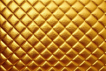Poster - Gold background texture background,Abstract 3D geometry for Background, Backdrop, Wallpaper Interior , Exterior Works.
