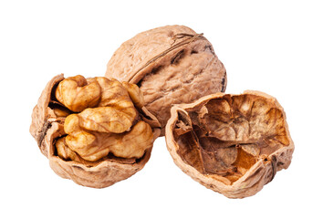 Poster - walnuts isolated  isolated 