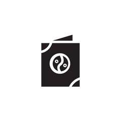 Poster - Book Chinese Philosophy Solid Icon