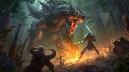 Wall Mural - Role Playing Game Stunning Artwork