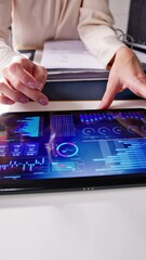 Poster - Business Data Analysis. Financial Advisor