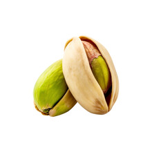 Pistachio Nuts Isolated Created With Generative AI