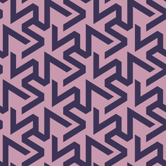 Wall Mural - Abstract repeating seamless geometric pattern