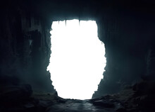 Stone Cave. Transparent PNG 