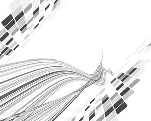 Poster - Abstract checked  business background for use in web design