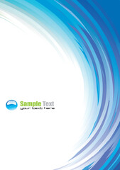 Fototapete - Colorful Abstract Background for Brochure or Business Flyers