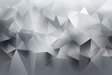 Fototapeta Perspektywa 3d - Abstract grey background with trianglar shapes, Generative ai
