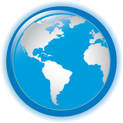 Globe concept icon web internet vector illustration