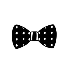 Wall Mural - Black bow tie icon