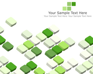Poster - Abstract 3d checked  business background for use in web design