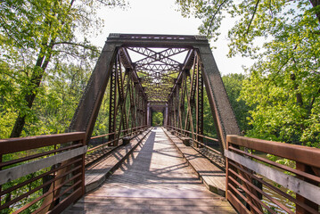 Canvas Print - Springtown bridge 