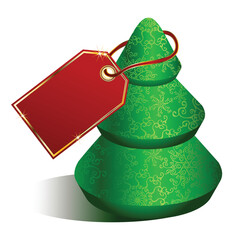 Sticker - christmas,  this illustration may be useful as designer work