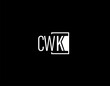 CWK Logo and Graphics Design, Modern and Sleek Vector Art and Icons isolated on black background