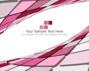 Poster - Abstract 3d checked  business background for use in web design