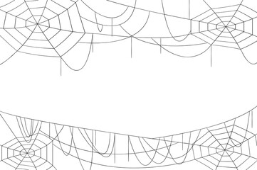 Wall Mural - halloween cobweb background. halloween cobweb wallpaper. cobweb background.