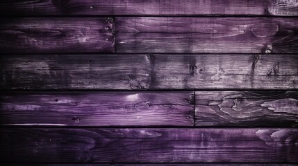 Wall Mural - Purple wooden planks background. Backdrops of wooden planks. Created with Generative AI technology.