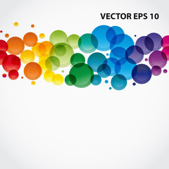 Poster - Abstract colorful background. Vector. Illustration for your design.