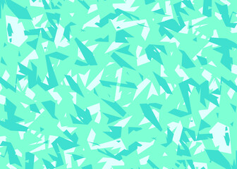 Poster - Minimalist background with abstract and irregular rough lines pattern. Abstract broken path pattern