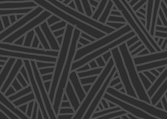 Poster - abstract background with overlapping irregular lines. abstract doodle lines pattern