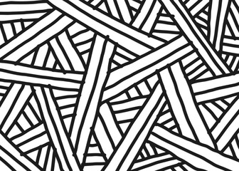 Poster - abstract background with overlapping irregular lines. abstract doodle lines pattern