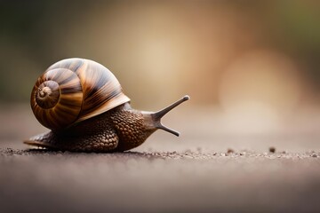 snail on a leaf